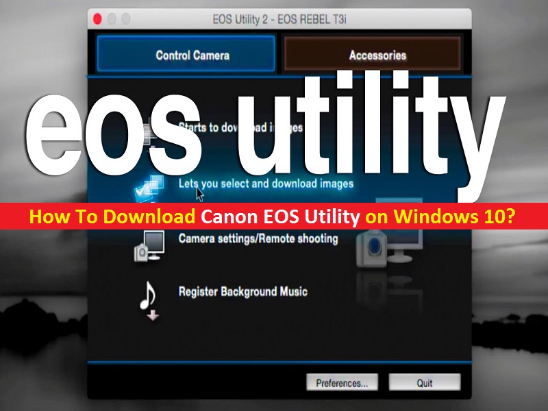 canon eos utility download for mac